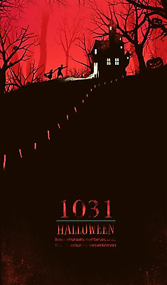 PSD 나무 여자 남자 실루엣 포스터 어린이 일러스트 주택 소녀 소년 두명 울타리 할로윈 분위기 위험 무서움 공포 가시나무 잭오랜턴 호러 국내일러스트 식물 감정 컨셉 촬영기법 사람 건물 담장 파일형식