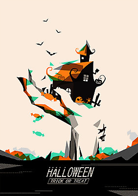 PSD 손 여자 남자 포스터 어린이 일러스트 사탕 소녀 소년 두명 할로윈 무덤 분위기 위험 무서움 공포 박쥐 잭오랜턴 호러 집모양 국내일러스트 모양 감정 컨셉 포유류 디저트 사람 신체부위 파일형식