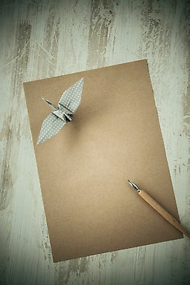 포토 JPG 스튜디오촬영 한마리 백그라운드 실내 취미 사람없음 펜 꿈 학 편지지 종이접기 감성 소원 색종이 종이학 접기 국내포토 1 종이 컨셉 모션 조류 내부 필기구 편지 파일형식