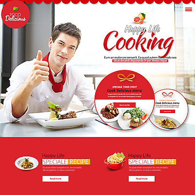 PSD 서양인 템플릿 남자 음식 웹템플릿 이벤트페이지 파스타 스테이크 이벤트 성인 요리사 엄지손가락 최고 조리복 이미지템플릿 외국인 직업 유니폼 손가락 서양음식 사람 페이지 파일형식