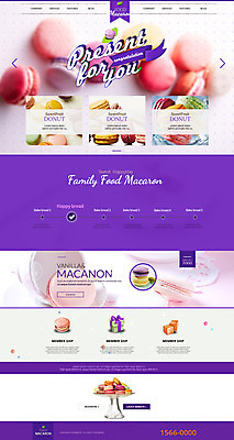 PSD 템플릿 접시 음식 웹템플릿 사이트템플릿 선물 사람없음 홈페이지 홈페이지시안 마카롱 이미지템플릿 식기 디저트 파일형식