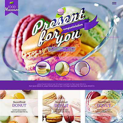 PSD 템플릿 음식 웹템플릿 잔 이벤트페이지 이벤트 사람없음 컵 마카롱 이미지템플릿 식기 디저트 페이지 파일형식