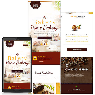 PSD 템플릿 음식 빵 웹템플릿 모바일 사람없음 홈페이지 홈페이지시안 모바일템플릿 모바일웹 제빵 머핀 이미지템플릿 제과제빵 파일형식