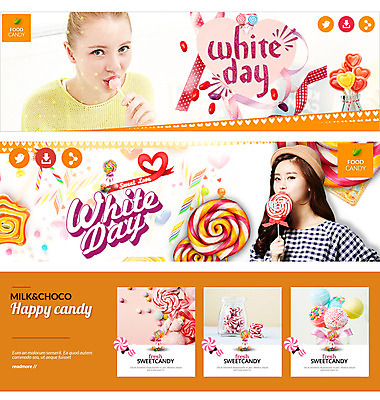 PSD 서양인 템플릿 여자 음식 웹템플릿 화이트데이 유리병 막대사탕 사탕 성인 두명 한국인 웹배너 이미지템플릿 외국인 배너 데이이벤트 병_용기 디저트 사람 동양인 파일형식