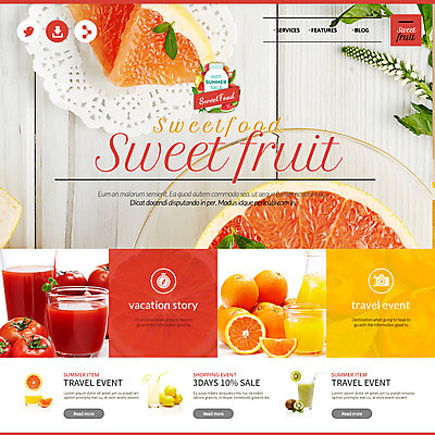 PSD 템플릿 음식 웹템플릿 토마토 오렌지 파프리카 이벤트페이지 키위 이벤트 사람없음 레몬 자몽 이미지템플릿 채소 과일 페이지 파일형식