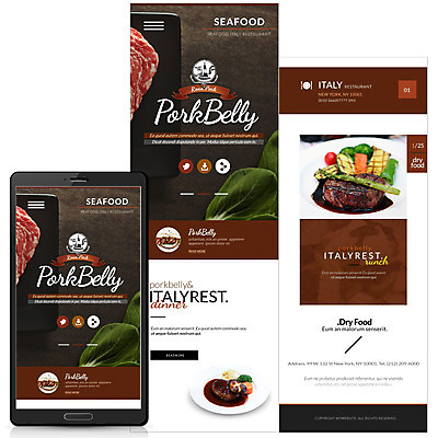 PSD 템플릿 음식 웹템플릿 모바일 스테이크 사람없음 홈페이지 홈페이지시안 샐러드 소고기 모바일템플릿 모바일웹 시금치 이미지템플릿 채소 서양음식 육류 파일형식