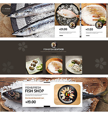 PSD 템플릿 음식 웹템플릿 새우 어류 사람없음 얼음 초밥 굴 해산물 웹배너 이미지템플릿 자연요소 배너 어패류 갑각류 수중동물 일본음식 파일형식