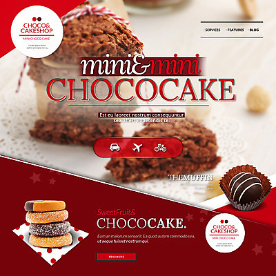 PSD 템플릿 음식 빵 웹템플릿 이벤트페이지 이벤트 사람없음 케이크 초콜릿 도넛 조각케이크 이미지템플릿 디저트 페이지 파일형식