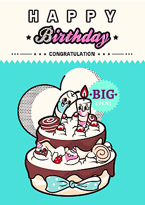 캐릭터 기념일 리본 일러스트 촛불 데이이벤트 이벤트 사람없음 케이크 생일 생일케이크 데이 생일초 국내일러스트 일러캐릭터 AI파일 초 디저트 파일형식 벡터