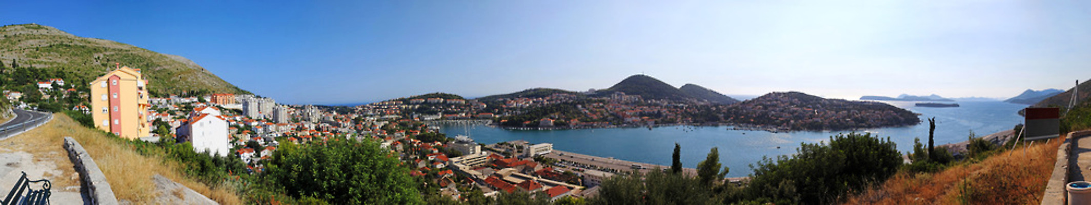 포토 JPG 해외이미지 바다 건축양식 안테나 파노라마 사람없음 도시 만 포트 타운 크로아티아 두브로브니크 세관 해외202004 해외포토 건축 유럽 통신 촬영기법 파일형식 관세청 이미지허브