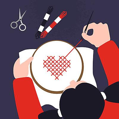 포토 JPG 해외이미지 손 교육 어린이 십자가 일러스트 장신구 함께함 실험 사랑 사람 취미 상점 하트 작업실 실 바느질 책상 자수 DIY 핸드메이드 해외202004 해외포토 모양 감정 가구 컨셉 신체부위 파일형식 이미지허브