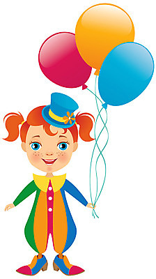 포토 JPG 해외이미지 일러스트 사람없음 빨간색 광대 서커스 풍선 해외202004 해외포토 컬러 파일형식 이미지허브