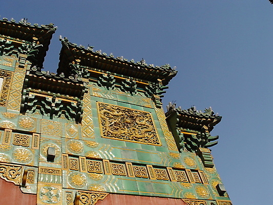 포토 JPG 해외이미지 지붕 사람없음 중국 화려 타일 정사각형 베이징 광 해외202004 해외포토 도형 아시아 컨셉 파일형식 이미지허브