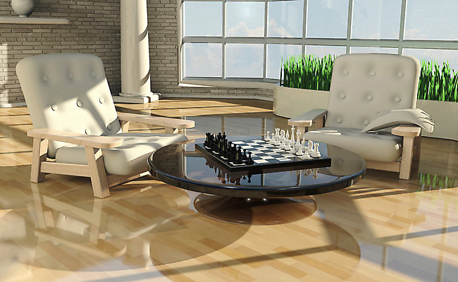 포토 JPG 해외이미지 식물 가구 의자 일러스트 창문 유리 놀이 탁자 사람없음 내부 3D 게임 체스 파케트 해외202004 해외포토 생활용품 재질 디지털합성 파일형식 이미지허브