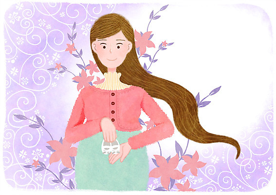 PSD 여자 꽃 행복 꽃백그라운드 일러스트 한명 성인 임산부 임신 아기신발 설레임 국내일러스트 식물 1 감정 백그라운드 신발 사람 아기용품 파일형식