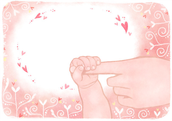 PSD 손 여자 행복 일러스트 성인 두명 신체부위 손잡기 임산부 임신 하트 아기 설레임 국내일러스트 모양 감정 모션 사람 파일형식