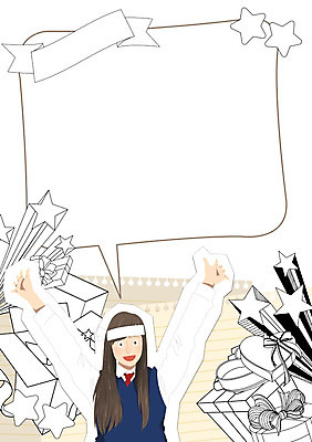 PSD 학생 여자 교육 교복 말풍선 일러스트 청소년 팔벌리기 프레임 선물 한명 선물상자 라벨 희망 수능 자신감 열정 별모형 프레임일러스트 국내일러스트 1 옷 감정 별 모션 사람 상자 모형 시험 파일형식