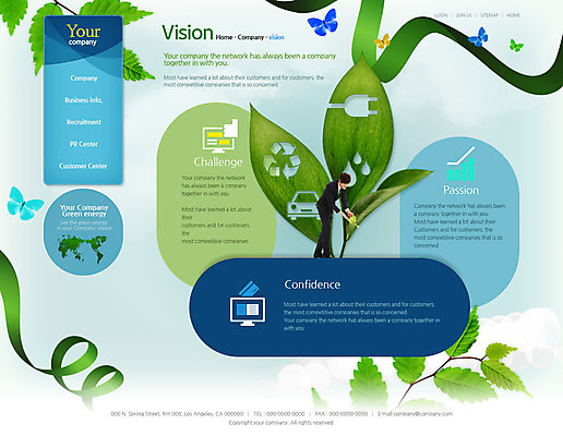 PSD 템플릿 남자 웹템플릿 나비 비즈니스 웹소스 디자인시안 사이트템플릿 회사홈페이지 나뭇잎 서브 한명 정장 성인 홈페이지 홈페이지시안 물뿌리개 한국인 비즈니스맨 그린에너지 이미지템플릿 1 옷 곤충 잎 사람 동양인 에너지 직장인 파일형식 편집소스