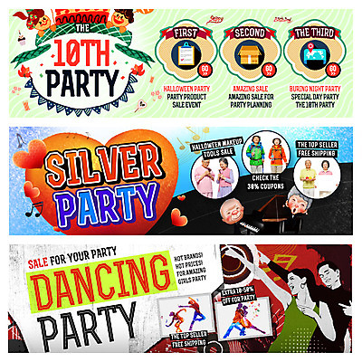 PSD 템플릿 배너 여자 남자 어린이 웹템플릿 여러명 파티 한국인 하트 춤 웹배너 노인만 이미지템플릿 모양 다수 문화예술 사람 동양인 이벤트 성인만 파일형식