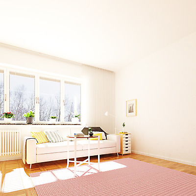 PSD 화분 액자 쿠션 거실 창문 탁자 실내 사람없음 컴퓨터그래픽 인테리어 소파 3D 카펫 스탠드 디지털합성 서랍장 라디에이터 디지털아트 가상현실 디자인 가구 의자 조명 내부 그래픽 파일형식