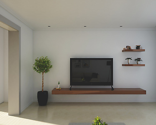 PSD 화분 거실 선반 실내 사람없음 컴퓨터그래픽 인테리어 3D 텔레비전 디지털합성 디지털아트 가상현실 디자인 가구 내부 그래픽 전자제품 파일형식