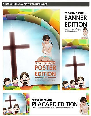 PSD 템플릿 배너 배너템플릿 여자 남자 가로배너 ZIP 포스터 세로배너 기독교 어린이 십자가 여러명 세트 한국인 현수막 기도 예수 종교 다수 사람 동양인 가로 세로 신_종교 파일형식