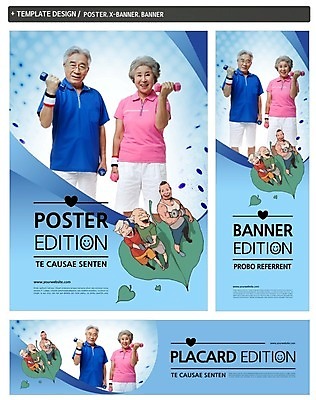 PSD 템플릿 배너 배너템플릿 여자 노년 남자 가로배너 ZIP 포스터 세로배너 나뭇잎 미소 여러명 상반신 성인 앞모습 세트 노부부 아령 한국인 현수막 트레이너 부부 뷰포인트 다수 잎 표정 사람 동양인 가로 세로 헬스 파일형식