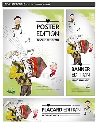 PSD 템플릿 배너 배너템플릿 여자 노년 남자 가로배너 ZIP 포스터 세로배너 음악 연주 성인 세명 세트 현수막 색소폰 클라리넷 멜로디언 문화예술 사람 가로 세로 목관악기 파일형식