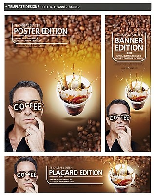 PSD 백인 템플릿 배너 영어 배너템플릿 남자 가로배너 ZIP 포스터 세로배너 커피 한명 상반신 성인 앞모습 세트 선글라스 원두 현수막 아이스커피 서양인 문자 1 안경 음료 뷰포인트 사람 가로 세로 파일형식