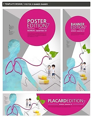 PSD 템플릿 배너 배너템플릿 여자 남자 가로배너 실루엣 ZIP 포스터 세로배너 청진기 나뭇잎 성인 세명 세트 알약 한국인 현수막 허파 잎 의료기기 촬영기법 사람 동양인 가로 세로 약 호흡기관 파일형식
