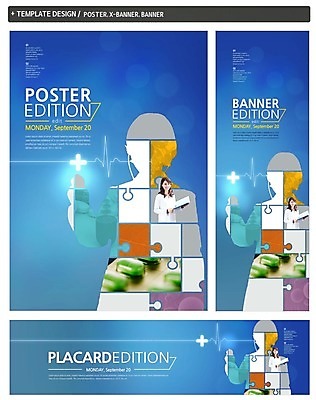 PSD 템플릿 배너 배너템플릿 여자 가로배너 실루엣 ZIP 포스터 세로배너 동양인 성인 두명 세트 알약 의사 현수막 맥박 퍼즐조각 십자 조각 의학 촬영기법 사람 인종 가로 세로 약 의료진 퍼즐 파일형식