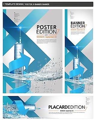 PSD 템플릿 배너 배너템플릿 가로배너 ZIP 포스터 화살표 세로배너 주사기 사람없음 물 파란색 세트 현수막 수분 감싸기 자연요소 컬러 의료기기 모션 가로 세로 파일형식