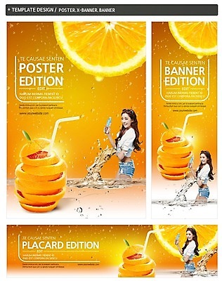 PSD 템플릿 배너 배너템플릿 여자 가로배너 ZIP 포스터 세로배너 오렌지 빨대 한명 상반신 성인 옆모습 세트 주황색 한국인 현수막 오렌지주스 수분 슬라이스 의료성형뷰티 1 뷰포인트 컬러 과일 사람 동양인 가로 세로 과일주스 파일형식