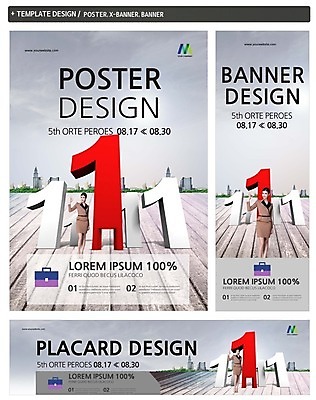 PSD 백인 템플릿 1 배너 배너템플릿 여자 가로배너 ZIP 포스터 세로배너 한명 정장 성인 세트 숫자 문 현수막 비즈니스우먼 서양인 문자 옷 비즈니스 사람 가로 세로 직장인 파일형식