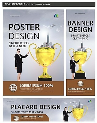 PSD 백인 템플릿 배너 배너템플릿 여자 가로배너 ZIP 포스터 세로배너 한명 정장 빌딩 성인 건물 세트 현수막 가리킴 우승 비즈니스우먼 트로피 서양인 1 건축물 옷 비즈니스 사람 손짓 가로 세로 최고 직장인 상_우승 파일형식