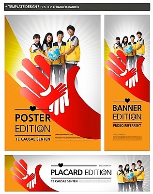 PSD 템플릿 손 배너 배너템플릿 여자 교육 남자 가로배너 ZIP 포스터 세로배너 고등학생 여러명 신체부위 세트 지구본 한국인 현수막 보호 복지 청소년교육 학생 다수 컨셉 청소년 사람 동양인 가로 세로 사회이슈 파일형식