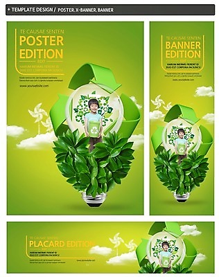 PSD 구름 템플릿 배너 배너템플릿 남자 가로배너 ZIP 포스터 세로배너 어린이 캠페인 잎 전구 한명 동양인 초록색 세트 자연보호 그린캠페인 재활용 현수막 바람개비 자연요소 식물 1 컬러 자연 사람 인종 가로 세로 보호 친환경 파일형식