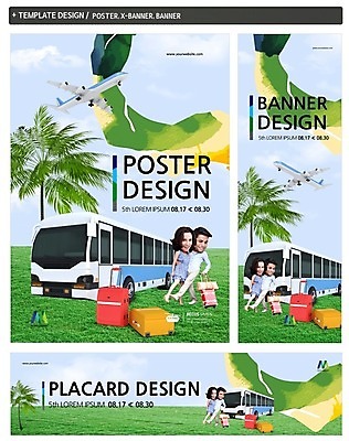 PSD 서양인 템플릿 배너 커플 배너템플릿 여자 남자 가로배너 ZIP 포스터 세로배너 여행 잔디 성인 두명 세트 야자수 캐리어 현수막 관광버스 버스여행 외국인 나무 식물 관계 버스 사람 가로 세로 여행가방 파일형식