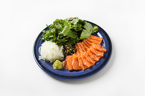 포토 JPG 스튜디오촬영 접시 음식 서양음식 실내 사람없음 샐러드 오브젝트 연어샐러드 국내포토 식기 내부 파일형식