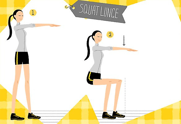 PSD 우먼라이프 여자 일러스트 프레임 성인 두명 건강관리 헬스 웨이트트레이닝 런지 프레임일러스트 국내일러스트 라이프스타일 건강 관리 사람 운동 파일형식