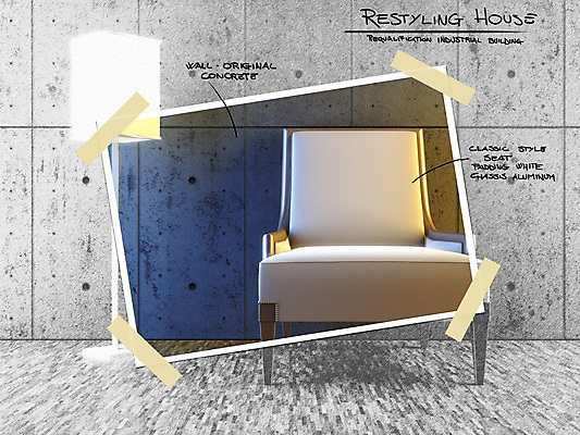 포토 JPG 해외이미지 가구 의자 일러스트 건축양식 휴식 주택 사람없음 빛 인테리어 3D 방 만들기 야광 콘크리트 프로젝트 스타일 파케트 해외202004 해외포토 디자인 건축 생활용품 컨셉 모션 건물 디지털합성 파일형식 이미지허브
