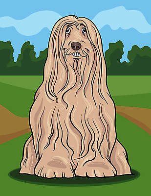 JPG 해외이미지 구름 일러스트 앉기 초원 사람없음 귀여움 강아지 만화 심플 해외202004 해외포토 포토 자연요소 컨셉 모션 반려동물 개 파일형식 이미지허브