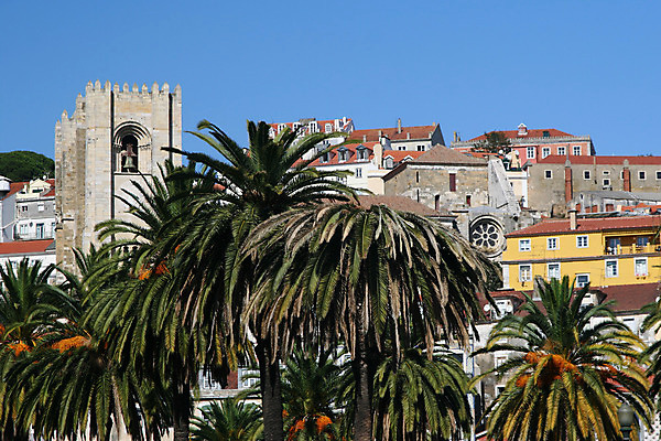 포토 JPG 해외이미지 전통 유럽 여행 건축양식 하늘 지붕 주택 그림자 사람없음 야외 회색 도시 포르투갈 언덕 장면 리스본 옛날 해외202004 해외포토 건축 나라 컬러 건물 파일형식 이미지허브