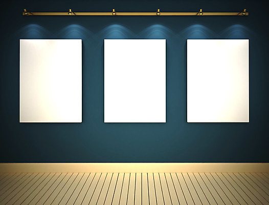 포토 JPG 해외이미지 배너 벽 실내 3 미술 사람없음 가로 세로 파란색 빛 인테리어 3D 방 램프 발표 황금 클래식 미술관 수집 그림 박물관 캔버스 빛망울 해외202004 해외포토 디자인 컬러 컨셉 문화예술 조명 내부 디지털합성 파일형식 이미지허브