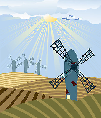 포토 JPG 해외이미지 구름 실루엣 밭 일러스트 조류 바람 풍경 사람없음 빛 농작물 태양 일몰 풍차 광선 해외202004 해외포토 자연요소 동물 농업 날씨 촬영기법 노을 파일형식 이미지허브