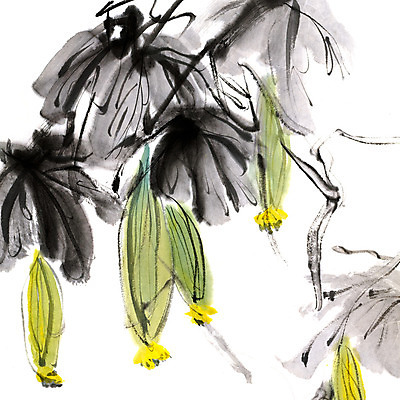 JPG 해외이미지 나무 열매 일러스트 붓터치 미술 사람없음 먹 동양화 그림 번짐 해외202004 해외일러스트 식물 서예 문화예술 파일형식 효과 이미지허브