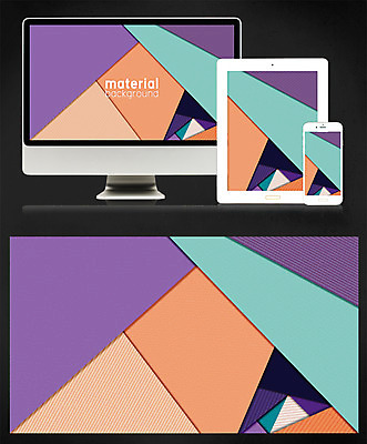 PSD 디자인 종이 백그라운드 일러스트 모바일 사람없음 태블릿 모니터 플랫 페이퍼아트 감성 메터리얼디자인 메터리얼백그라운드 국내일러스트 컨셉 전자제품 스마트기기 컴퓨터 파일형식