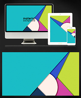 PSD 디자인 종이 백그라운드 일러스트 모바일 사람없음 태블릿 모니터 플랫 페이퍼아트 감성 메터리얼디자인 메터리얼백그라운드 국내일러스트 컨셉 전자제품 스마트기기 컴퓨터 파일형식