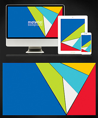 PSD 디자인 종이 백그라운드 일러스트 모바일 사람없음 태블릿 모니터 플랫 페이퍼아트 감성 메터리얼디자인 메터리얼백그라운드 국내일러스트 컨셉 전자제품 스마트기기 컴퓨터 파일형식