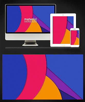 PSD 디자인 종이 백그라운드 일러스트 모바일 사람없음 태블릿 모니터 플랫 페이퍼아트 감성 메터리얼디자인 메터리얼백그라운드 국내일러스트 컨셉 전자제품 스마트기기 컴퓨터 파일형식